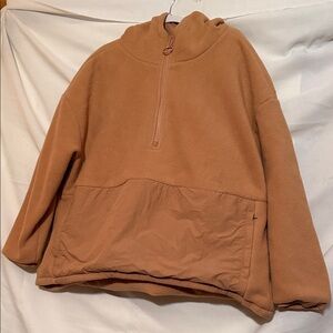 Fabletics Tan Teddy Jacket